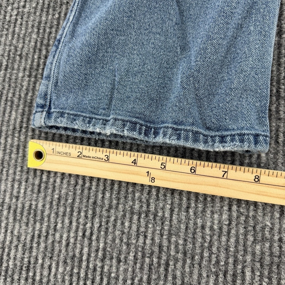 Hollister Jeans Womens 2R W26 Blue Low Rise Baggy Distressed Ripped Denim Knee - Picture 10 of 11